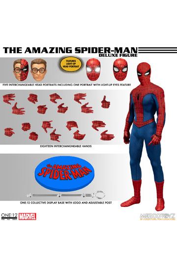 Marvel Universe Action Figure 1/12 The Amazing Spider-Man - Deluxe Edition 16 cm
