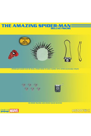 Marvel Universe Action Figure 1/12 The Amazing Spider-Man - Deluxe Edition 16 cm
