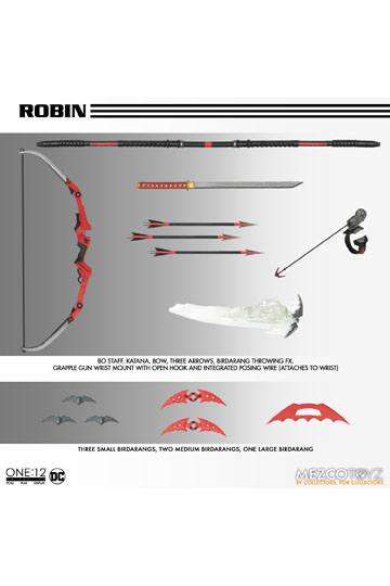 DC Comics Action Figure 1/12 Robin 16 cm