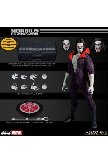 Marvel Universe Light-Up Action Figure 1/12 Morbius 17 cm