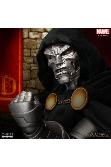 Marvel Action Figure 1/12 Doctor Doom 17 cm