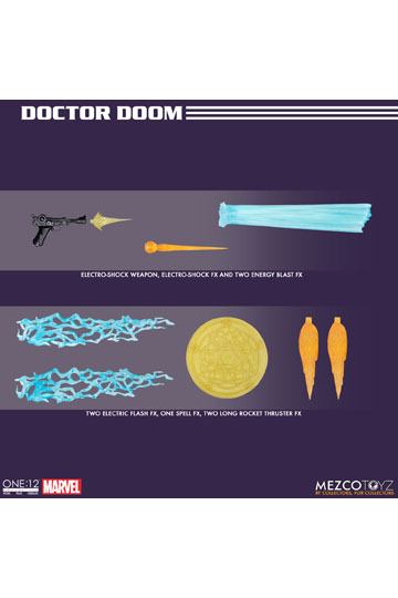 Marvel Action Figure 1/12 Doctor Doom 17 cm