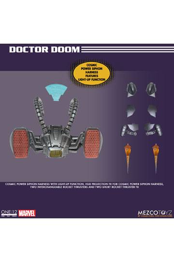Marvel Action Figure 1/12 Doctor Doom 17 cm