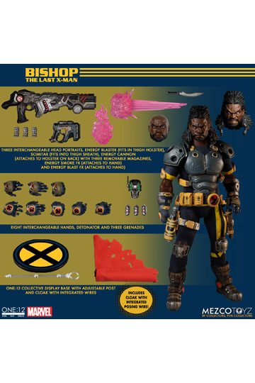 Marvel Action Figure 1/12 Bishop 17 cm