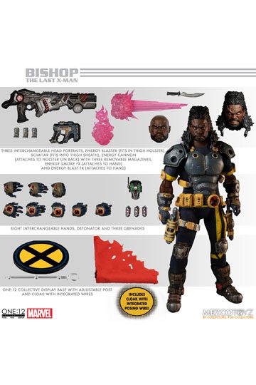 Marvel Action Figure 1/12 Bishop 17 cm