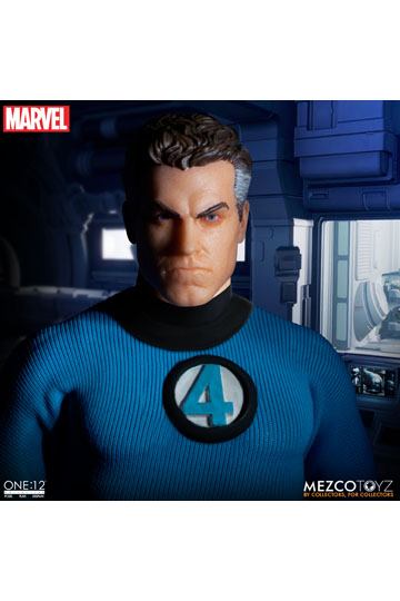 Marvel Action Figures 1/12 Fantastic Four Deluxe Steel Box Set 16 cm