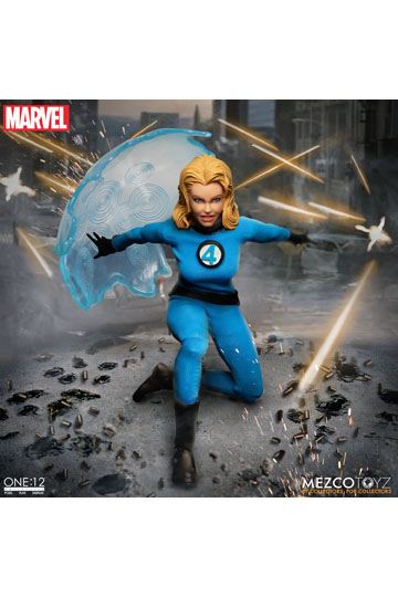 Marvel Action Figures 1/12 Fantastic Four Deluxe Steel Box Set 16 cm