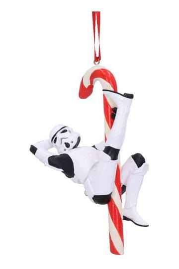 Star Wars Original Stormtrooper Hanging Tree Ornament Candy Cane 12 cm