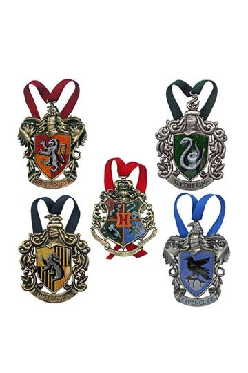 Harry Potter Tree Ornaments Hogwarts 5-Pack
