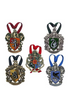 Harry Potter Tree Ornaments Hogwarts 5-Pack