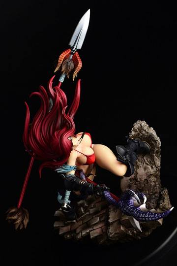 Fairy Tail Statue 1/6 Erza Scarlet the Knight Ver. Another Color Black Armor 31 cm