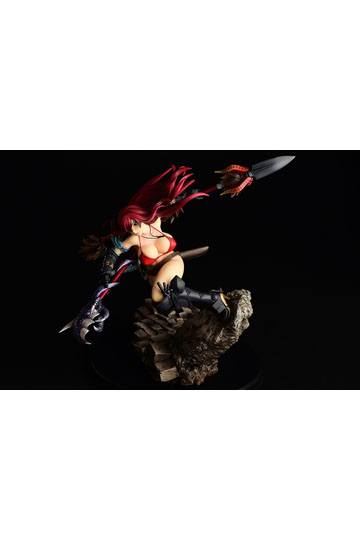 Fairy Tail Statue 1/6 Erza Scarlet the Knight Ver. Another Color Black Armor 31 cm