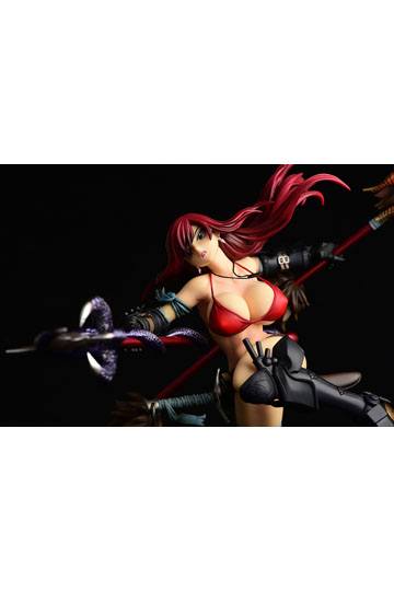 Fairy Tail Statue 1/6 Erza Scarlet the Knight Ver. Another Color Black Armor 31 cm