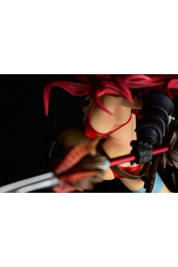 Fairy Tail Statue 1/6 Erza Scarlet the Knight Ver. Another Color Black Armor 31 cm