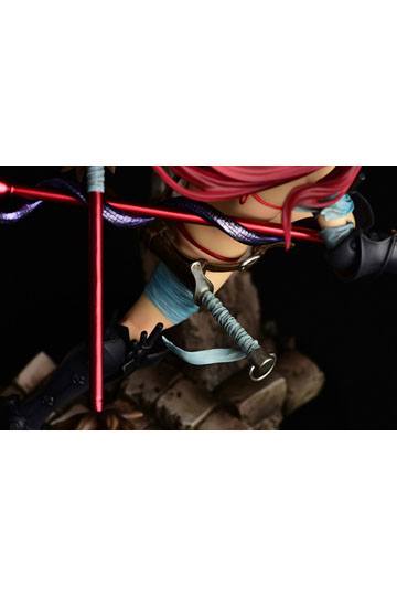 Fairy Tail Statue 1/6 Erza Scarlet the Knight Ver. Another Color Black Armor 31 cm