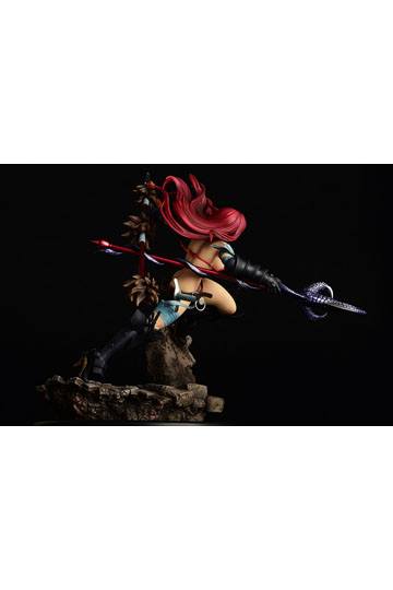 Fairy Tail Statue 1/6 Erza Scarlet the Knight Ver. Another Color Black Armor 31 cm