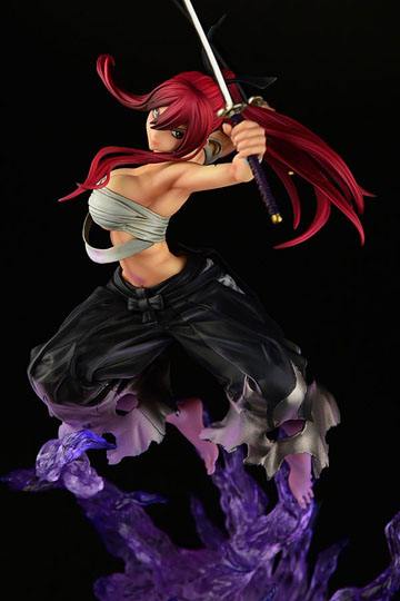 Fairy Tail Statue 1/6 Erza Scarlet Samurai Ver. Shikkoku 43 cm