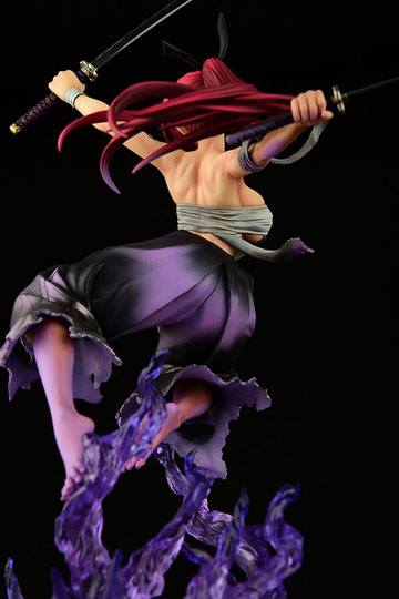Fairy Tail Statue 1/6 Erza Scarlet Samurai Ver. Shikkoku 43 cm