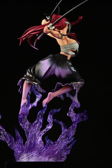 Fairy Tail Statue 1/6 Erza Scarlet Samurai Ver. Shikkoku 43 cm