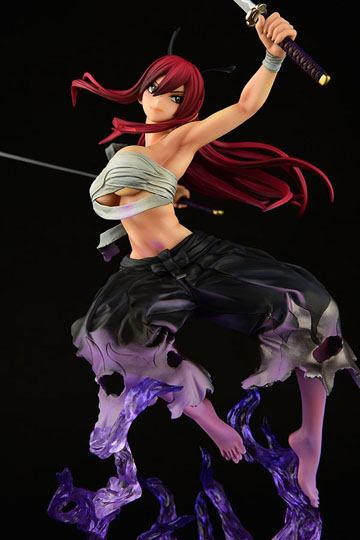 Fairy Tail Statue 1/6 Erza Scarlet Samurai Ver. Shikkoku 43 cm