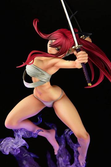 Fairy Tail Statue 1/6 Erza Scarlet Samurai Ver. Shikkoku 43 cm