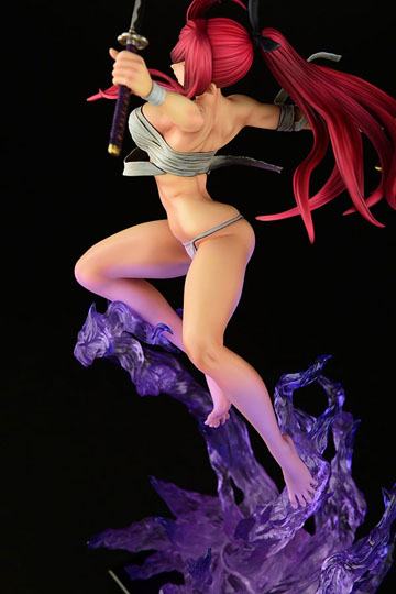 Fairy Tail Statue 1/6 Erza Scarlet Samurai Ver. Shikkoku 43 cm