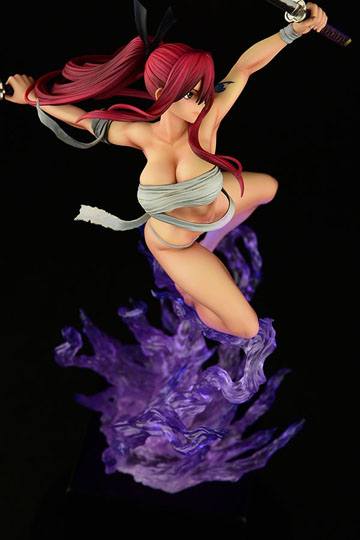 Fairy Tail Statue 1/6 Erza Scarlet Samurai Ver. Shikkoku 43 cm