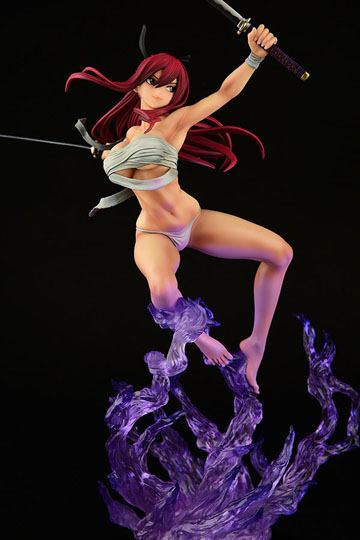 Fairy Tail Statue 1/6 Erza Scarlet Samurai Ver. Shikkoku 43 cm