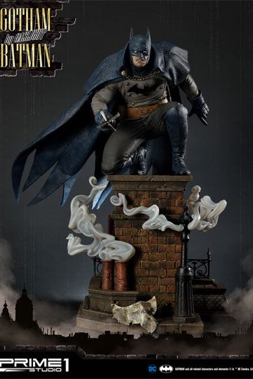Batman Arkham Origins Statue 1/5 Gotham By Gaslight Batman Blue Version 57 cm