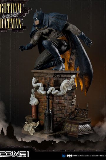 Batman Arkham Origins Statue 1/5 Gotham By Gaslight Batman Blue Version 57 cm