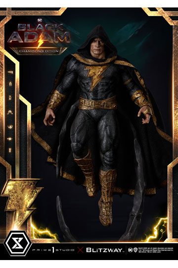 Black Adam Museum Masterline Statue 1/3 Black Adam Champion Edition 96 cm