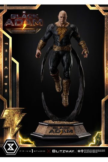 Black Adam Museum Masterline Statue 1/3 Black Adam Champion Edition 96 cm