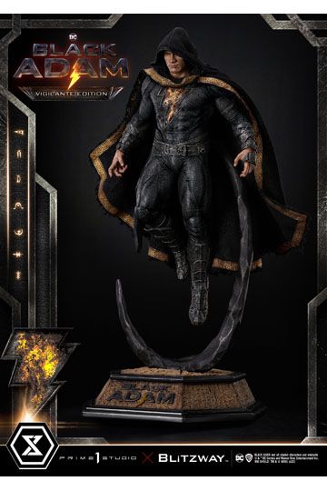 Black Adam Museum Masterline Statue 1/3 Black Adam Vigilante Edition 96 cm