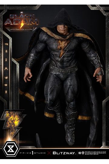 Black Adam Museum Masterline Statue 1/3 Black Adam Vigilante Edition 96 cm