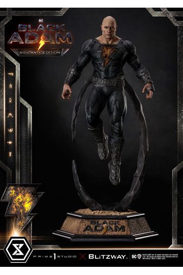 Black Adam Museum Masterline Statue 1/3 Black Adam Vigilante Edition 96 cm