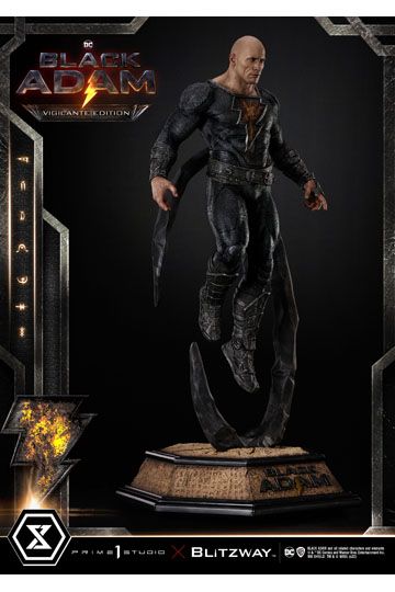 Black Adam Museum Masterline Statue 1/3 Black Adam Vigilante Edition 96 cm