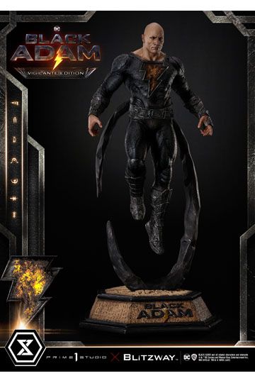 Black Adam Museum Masterline Statue 1/3 Black Adam Vigilante Edition 96 cm