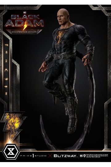 Black Adam Museum Masterline Statue 1/3 Black Adam Vigilante Edition 96 cm