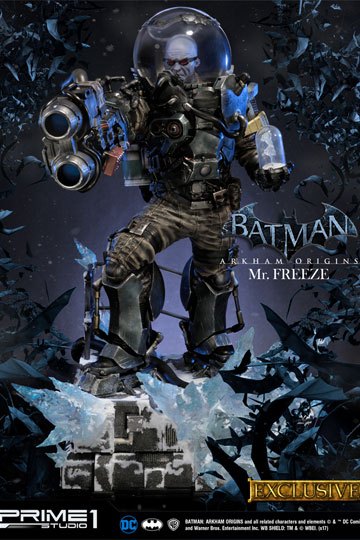 Batman Arkham Origins Statue Mr. Freeze & Mr. Freeze Exclusive 89 cm