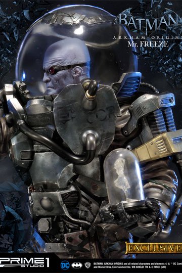 Batman Arkham Origins Statue Mr. Freeze & Mr. Freeze Exclusive 89 cm