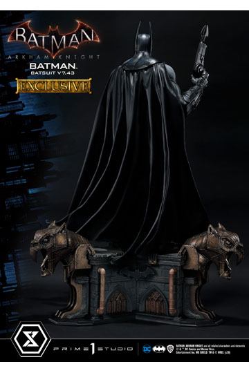 Batman Arkham Knight Statues 1/3 Batman Batsuit v7.43 Regular & Exclusive 86 cm Assortment