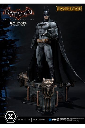 Batman Arkham Knight Statues 1/3 Batman Batsuit v7.43 Regular & Exclusive 86 cm Assortment