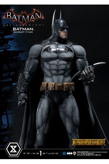 Batman Arkham Knight Statues 1/3 Batman Batsuit v7.43 Regular & Exclusive 86 cm Assortment