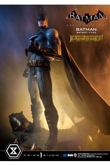 Batman Arkham Knight Statues 1/3 Batman Batsuit v7.43 Regular & Exclusive 86 cm Assortment