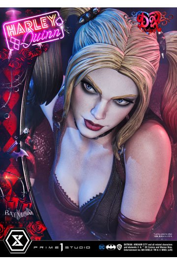 Batman Arkham City Statue 1/3 Harley Quinn Deluxe Bonus Version 58 cm