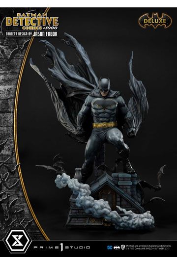 DC Comics Statue Batman Detective Comics #1000 Concept Design by Jason Fabok DX Bonus Ver. 105 cm