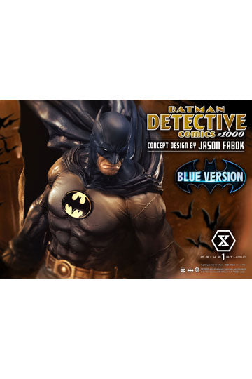 DC Comics Statue Batman Detective Comics #1000 Concept Design by Jason Fabok Blue Version 105 cm