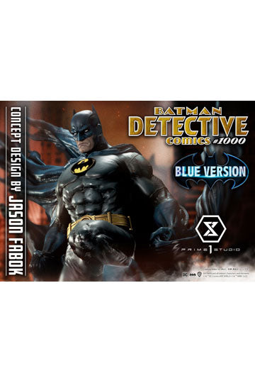 DC Comics Statue Batman Detective Comics #1000 Concept Design by Jason Fabok Blue Version 105 cm