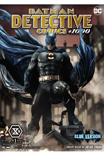 DC Comics Statue Batman Detective Comics #1000 Concept Design by Jason Fabok Blue Version 105 cm