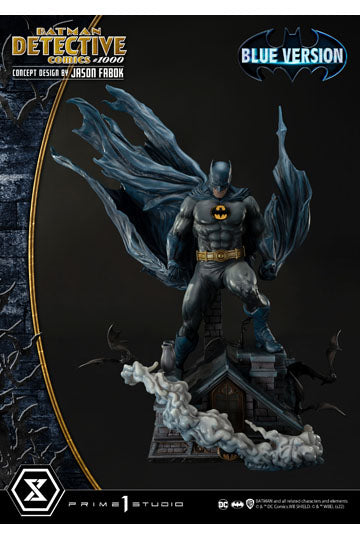 DC Comics Statue Batman Detective Comics #1000 Concept Design by Jason Fabok Blue Version 105 cm